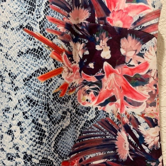 ELISA Immagine Shift Dress Small Sleeveless Unique - Picture 7 of 12